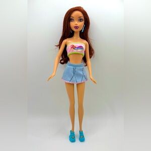 Barbie My Scene Chelsea My Bling Bling (?) Bikini Doll 2006 Redressed (Flaws)